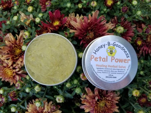 Petal Power Salve | Honey-B-Goodness | Handcrafted salves, soaps, skin care