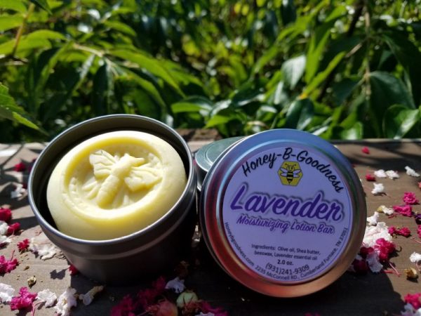 Lavender Moisturizing Lotion Bar | Honey-B-Goodness | Handcrafted salves, soaps, skin care