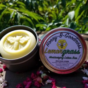 Lemongrass Moisturizing Lotion Bar | Honey-B-Goodness | Handcrafted salves, soaps, skin care