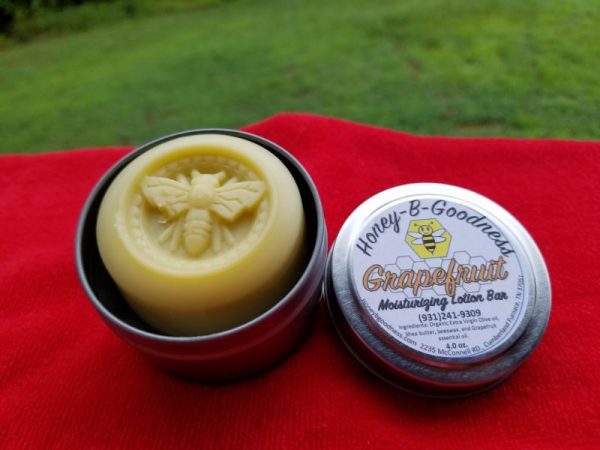 Grapefruit Lotion Bar | Honey-B-Goodness | Handcrafted salves, soaps, skin care