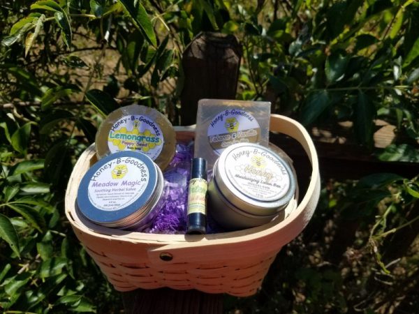 Small Custom Basket | Honey-B-Goodness | Handcrafted salves, soaps, skin care